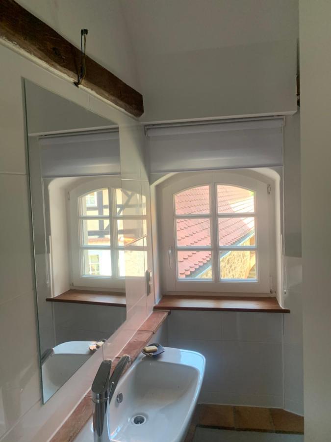 Studio Auf Denkmalgeschuetztem Dreiseithof In Hoefgen Bei Grimma Hofgen  المظهر الخارجي الصورة